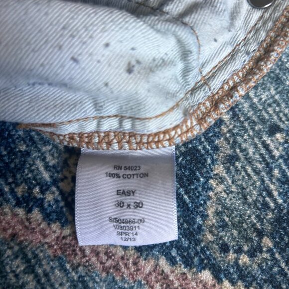 Gap 1969 Easy Fit Jeans 30x30 Mens Denim Pants 100% Cotton Norm Everyday Casual - Picture 6 of 7